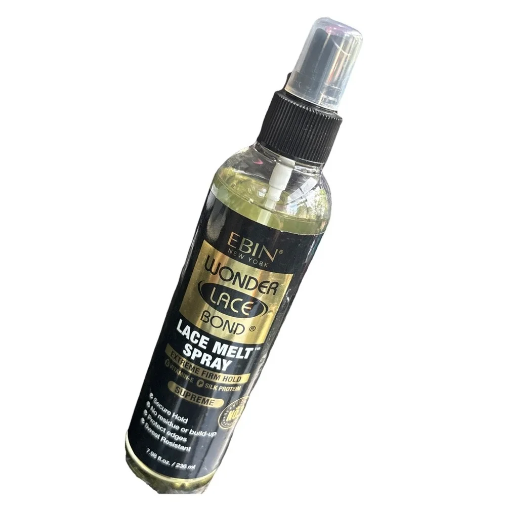Ebin New York Wonder Lace Bond‎ MELTING SPRAY, Supreme Strong Hold 8oz